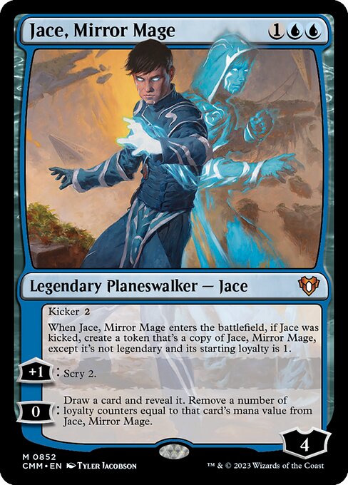 Jace, Mirror Mage - Commander Masters Magic card