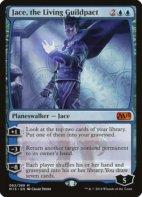 Jace, the Living Guildpact - Magic 2015 Magic card