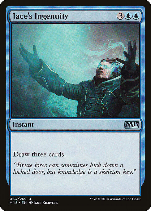 Jace's Ingenuity - Magic 2015 Magic card