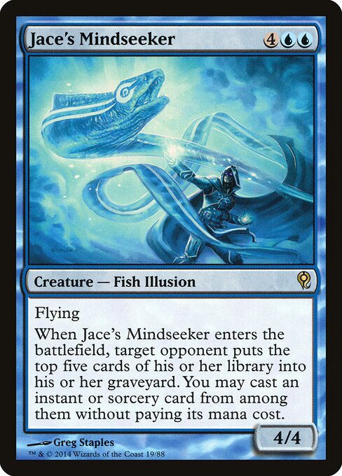 Jace's Mindseeker - Duel Decks: Jace vs. Vraska Magic card
