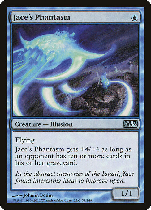 Jaces Traumwesen (Jace's Phantasm) - Magic 2013 (#57) - Illustrated by Johann Bodin - Magic: The Gathering Card