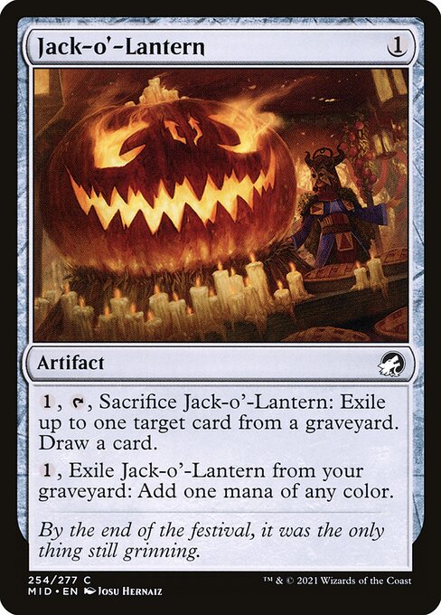 Jack-o'-Lantern - Innistrad: Midnight Hunt Magic card