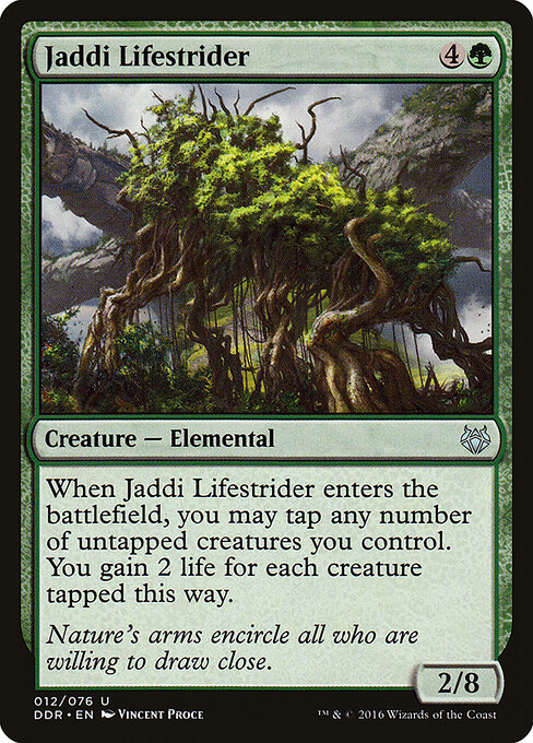 Jaddi Lifestrider - Duel Decks: Nissa vs. Ob Nixilis Magic card