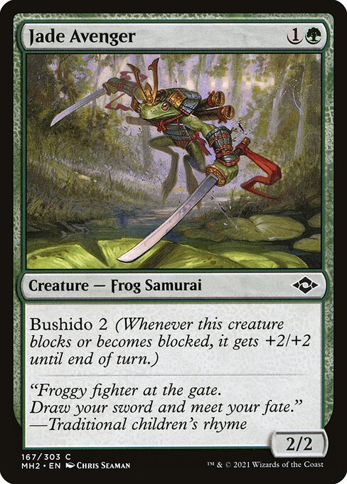 Jade Avenger - Modern Horizons 2 Magic card