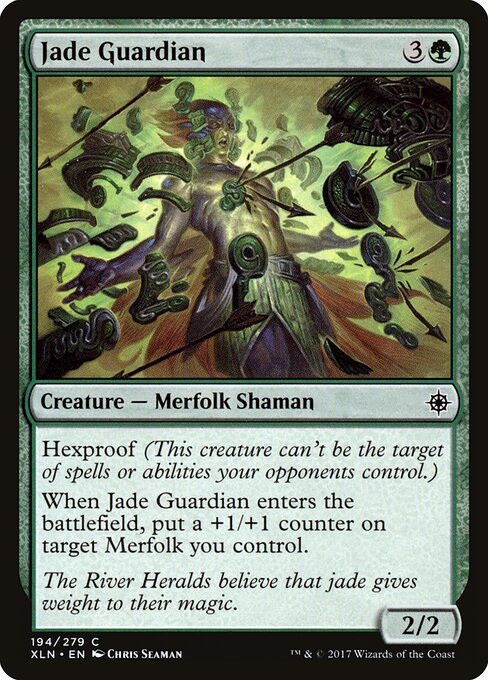 Jade Guardian - Ixalan Magic card