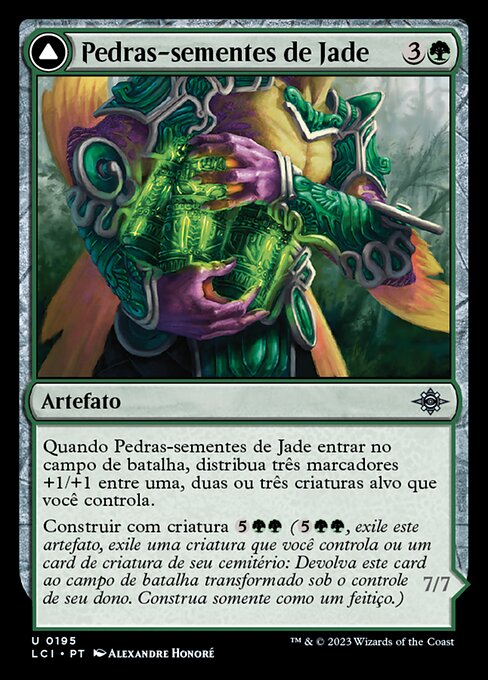 Jade Seedstones // Jadeheart Attendant