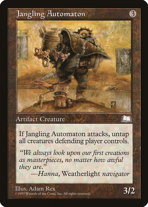 Jangling Automaton - Weatherlight Magic card