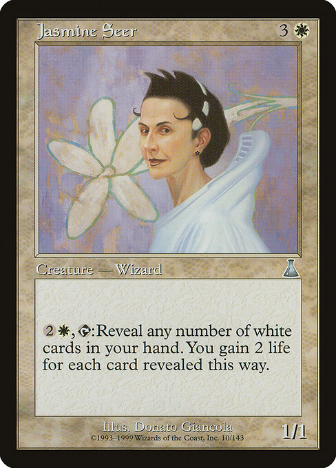 Jasmine Seer - Urza's Destiny Magic card