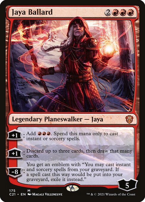 Jaya Ballard - Commander 2021 Magic card