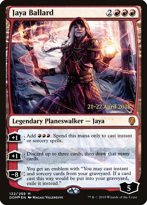 Jaya Ballard - Commander 2021 (#175) - Illustrated by Magali Villeneuve - Magic: The Gathering Card