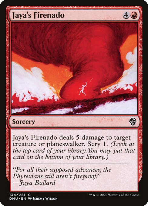 Jaya's Firenado - Dominaria United Magic card