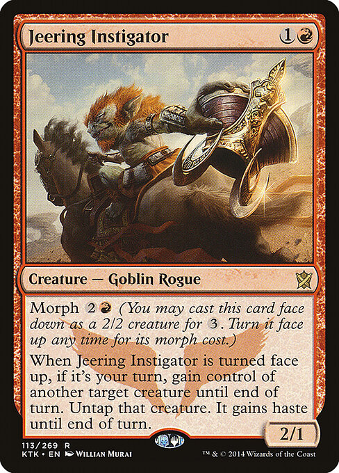 Jeering Instigator - Khans of Tarkir Magic card