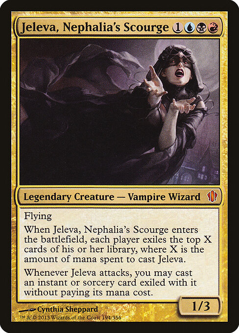 Jeleva, Nephalia's Scourge - Commander 2013 Magic card