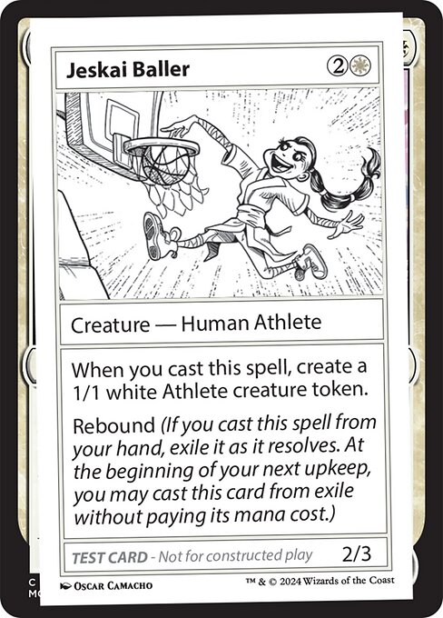 Jeskai Baller - Mystery Booster 2 (#517) - Illustrated by Oscar Camacho - Magic: The Gathering Card