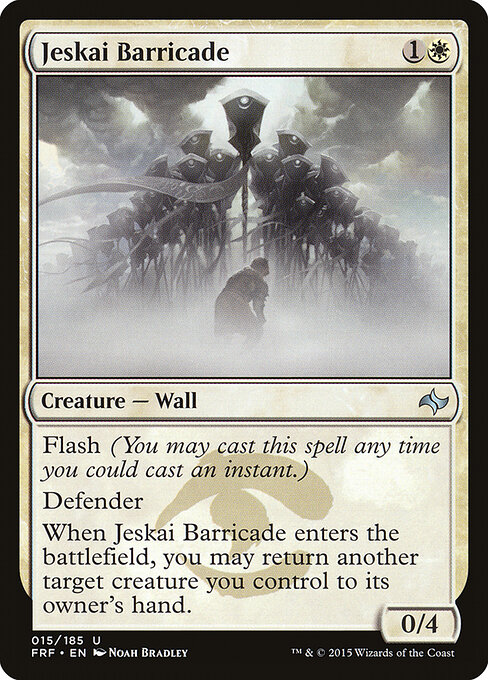 Jeskai Barricade - Fate Reforged Magic card