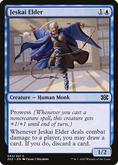 Jeskai Elder - Double Masters 2022 Magic card