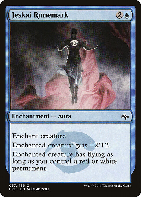 Jeskai Runemark - Fate Reforged Magic card