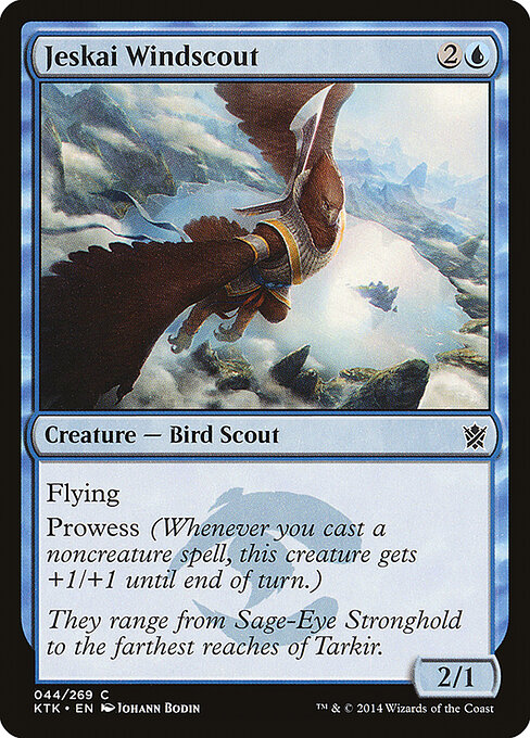 Jeskai Windscout - Khans of Tarkir Magic card