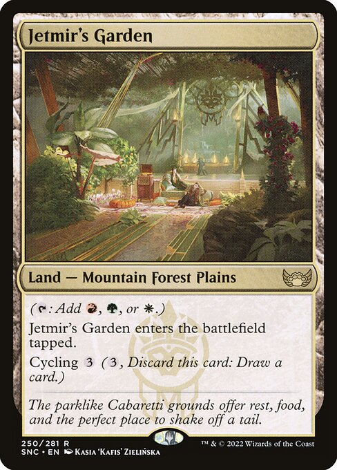 Jetmir's Garden - Streets of New Capenna Magic card