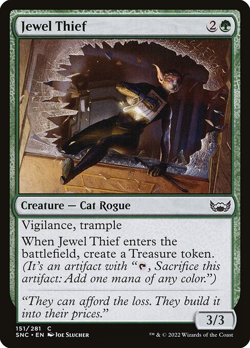 Jewel Thief - Streets of New Capenna Magic card