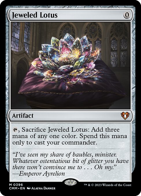 Jeweled Lotus - Commander Masters Magic card