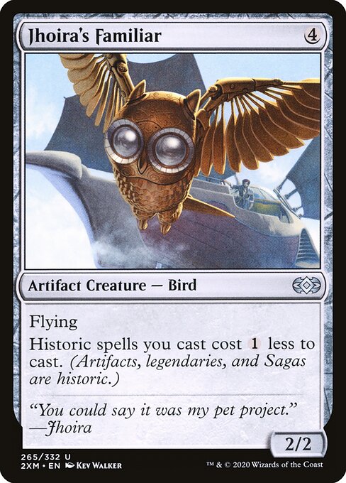 Jhoira's Familiar - Double Masters Magic card