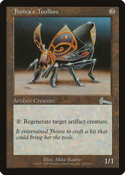 Jhoira's Toolbox - Urza's Legacy Magic card