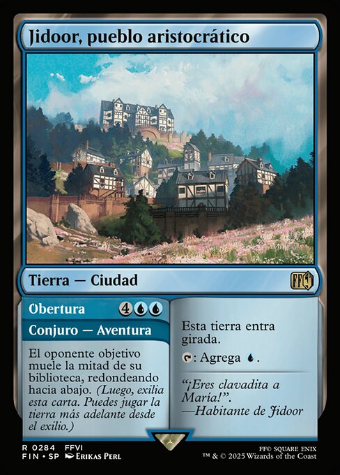 Jidoor, Aristocratic Capital // Overture - Final Fantasy (#311) - Illustrated by Craig Elliott - Magic: The Gathering Card