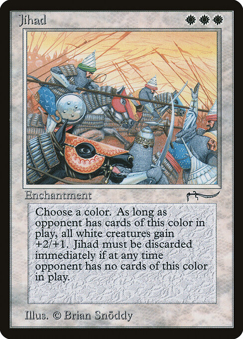 Jihad - Arabian Nights Magic card