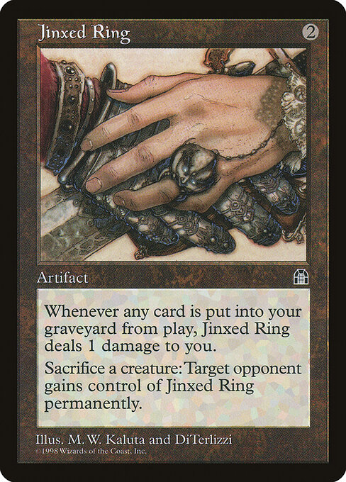 Jinxed Ring - Stronghold Magic card