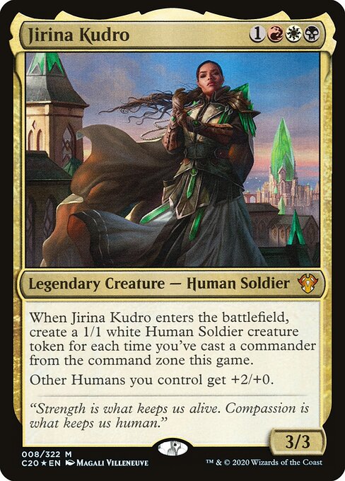 Jirina Kudro - Commander 2020 Magic card