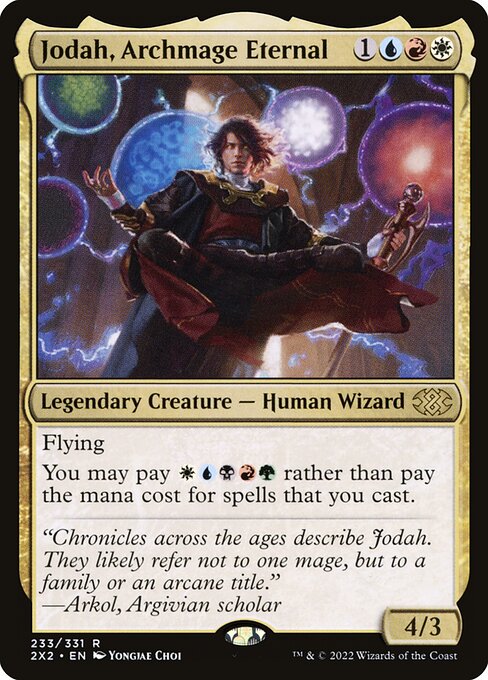 Jodah, Archmage Eternal - Double Masters 2022 Magic card