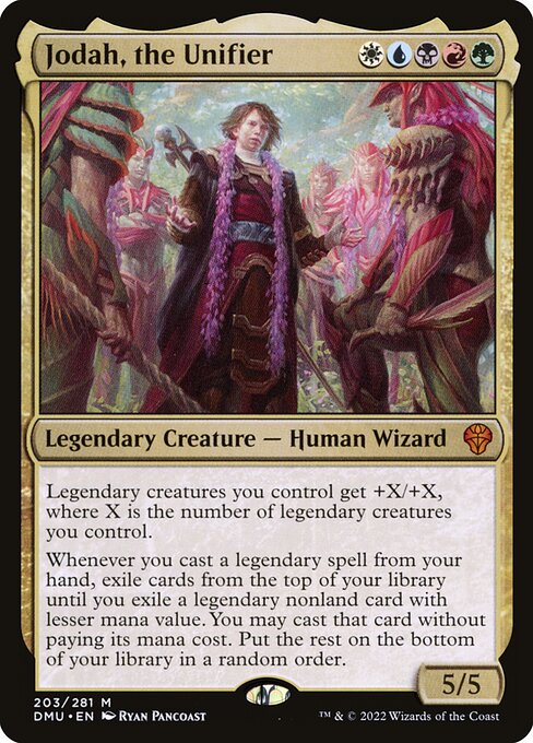 Jodah, the Unifier - Dominaria United Magic card