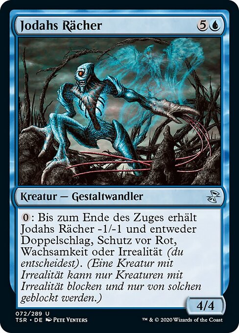 Vengeur de Jodah (Jodah's Avenger) - Time Spiral Remastered (#72) - Illustrated by Pete Venters - Magic: The Gathering Card