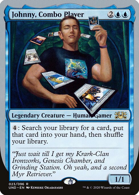 Johnny, Combo Player - Unsanctioned Magic card