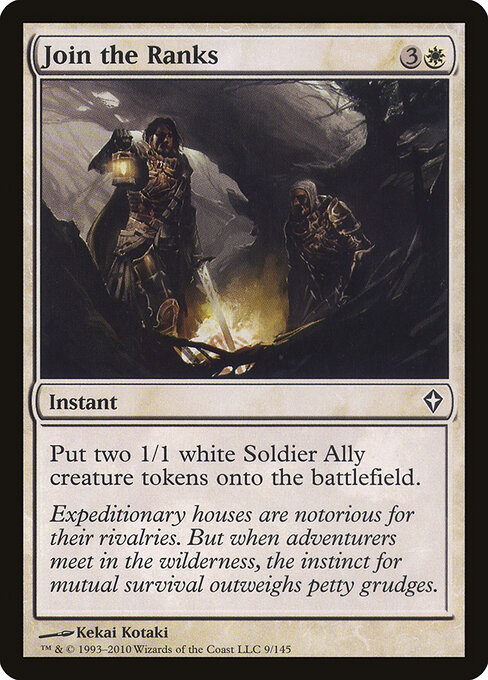 Join the Ranks - Worldwake Magic card