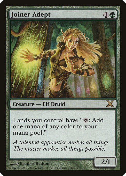 Joiner Adept - Tenth Edition Magic card