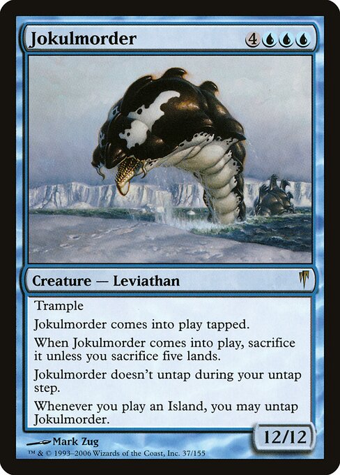 Jokulmorder - Coldsnap Magic card