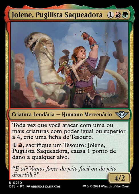 Jolene, Plundering Pugilist