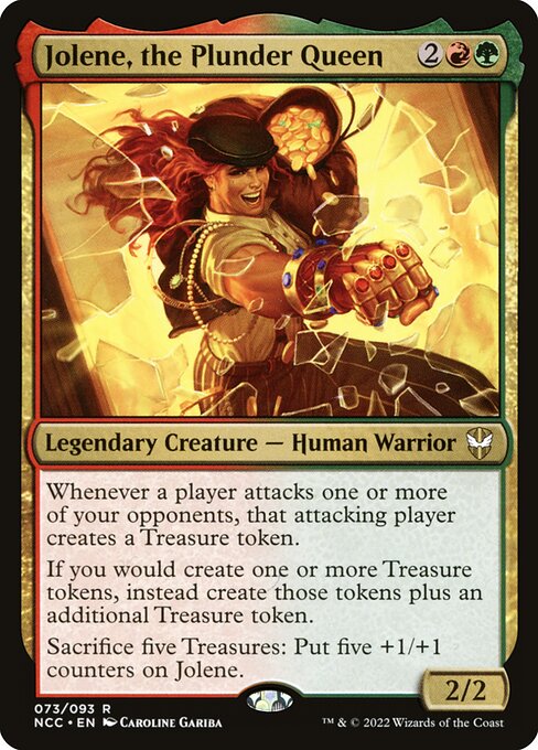 Jolene, the Plunder Queen - New Capenna Commander Magic card