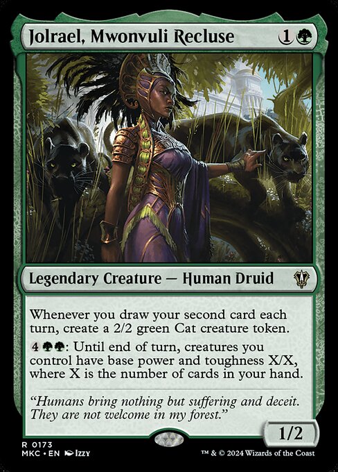 Jolrael, Mwonvuli Recluse - Murders at Karlov Manor Commander Magic card