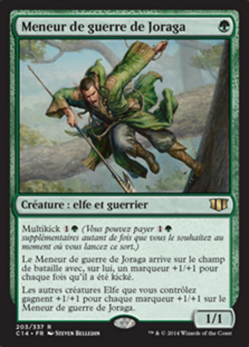 Kriegssänger aus Joraga (Joraga Warcaller) - Commander 2014 (#203) - Illustrated by Steven Belledin - Magic: The Gathering Card