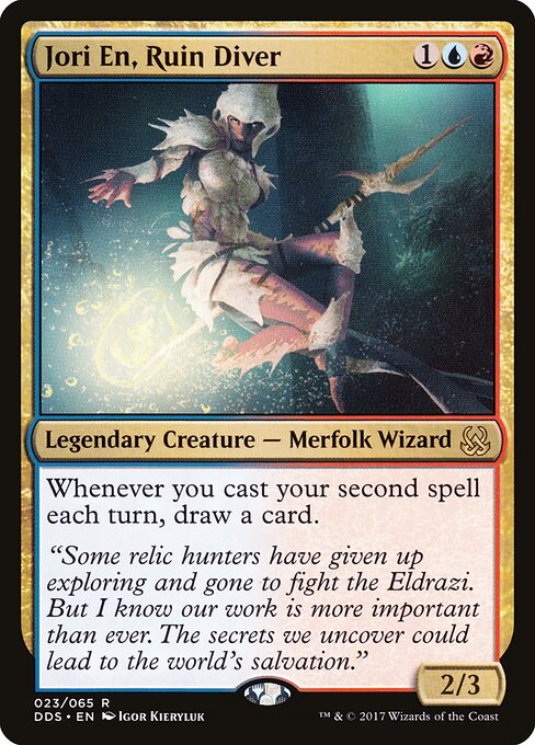 Jori En, Ruin Diver - Duel Decks: Mind vs. Might Magic card
