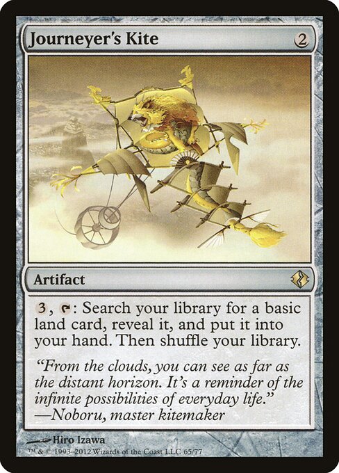 Journeyer's Kite - Duel Decks: Venser vs. Koth Magic card
