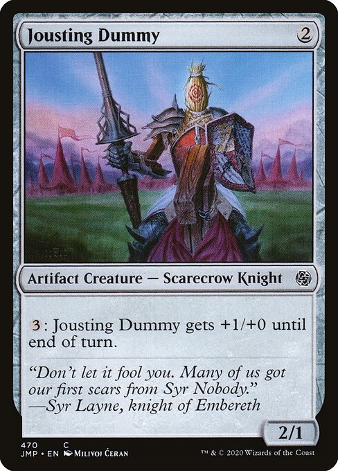 Jousting Dummy - Jumpstart Magic card
