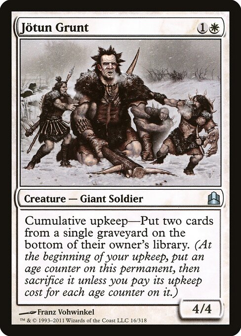 Jötun Grunt - Commander 2011 Magic card