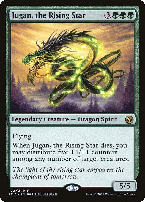 Jugan, the Rising Star - Iconic Masters Magic card