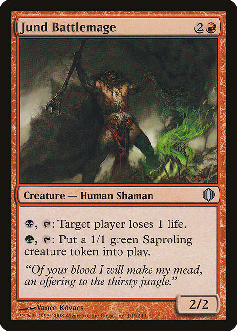 Jund Battlemage - Shards of Alara Magic card