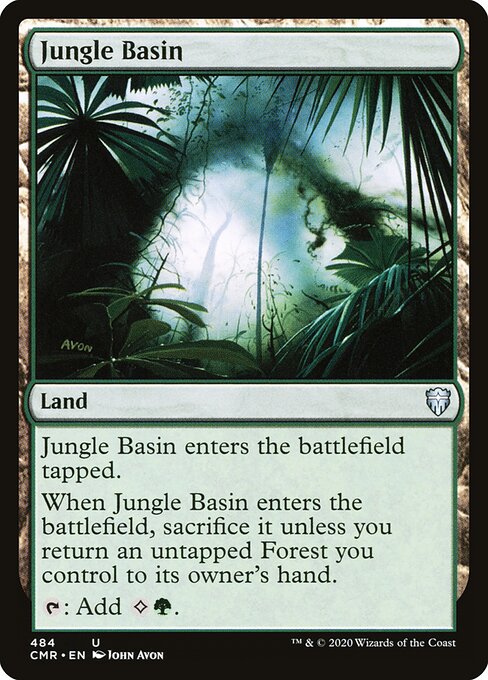 Jungle Basin - Commander Legends Magic card