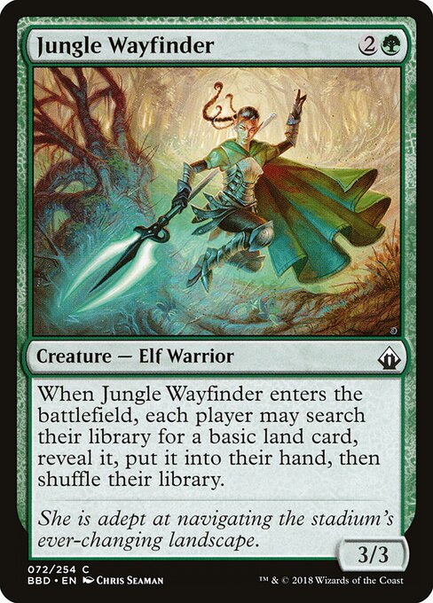 Jungle Wayfinder - Battlebond Magic card